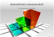 Reinventing Management (Prof. Dr. Aung Tun Thet)