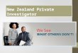 New Zealand private investigator Services