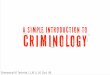 What is Crime - Criminology Made Easy