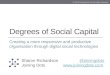 Degrees of Social Capital - The Responsive Organisation