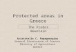 Protected Areas in Greece