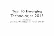 Top 10 Emerging Technologies 2013