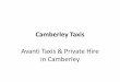 Camberley Taxis & Private Hire Airport Transfer Service