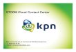 Storm cloud contact center KPN