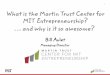 What is the Martin Trust Center for MIT Entrepreneurship & Why Is it So Awesome?