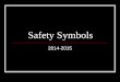 Safety symbols for labs in the science classroom