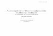 Thermodynamic Stability Indices