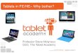 Jisc RSC Eastern / Microsoft Briefing Tablets in Education - Tablet Academy