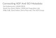 Connecting HDF with ISO Metadata Standards