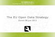 EU Open Data Strategy