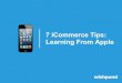7 iCommerce Tips: Learning From Apple