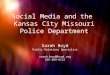 Sarah Boyd, Kansas City Police Department - April 6, 2012