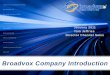Broadvox Corporate Presentation Latest