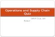 OPEP Quiz with Answers
