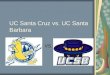 Zach UC Santa Cruz vs UC Santa Barbara