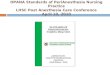 OPANA Standards of PeriAnesthesia Nursing Practice