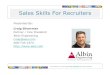 Sales & Marketing Skills for Recruiters