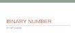 Lesson 4 binary number