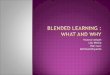 ICT Group Presentation - Blended Learning