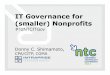 IT Governance for Nonprofits