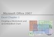 OpenCastLabs Excel chapter-1