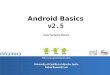 Android Basics v2.5