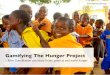 Gamifying The Hunger Project