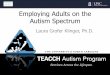 Employing Adults with Autism by Dr. Laura Klinger