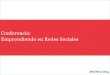 Pedro Espino Vargas recomienda la Conferencia Emprendimiento en redes sociales de Vilma Nuñez