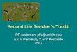 Second Life Teacher's Toolkit