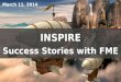 INSPIRE Success Stories with FME
