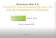 Innovative Communication Systems for Career Development Practitioners
