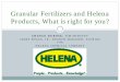 AquaGranular Fertilizer and Helena Products - APWA CFB Lunch and Learn