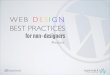 Web Design Best Practices for Non-Designers