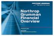 northrop grumman Wes Bush, President and Chief Financial Officer (Financial Overview)