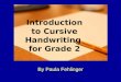 Cursive Handwriting Introduction