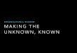 Making the Unknown, Known -- Organizational Shadow
