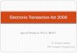 Electronic Transaction Act 2063 (ETA 2063)