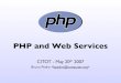 PHP and Web Services