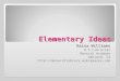 Elementary ideas2