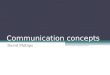 Communication theory 1