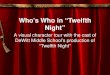 Twelfth night cast