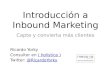 Introducción a Inbound Marketing