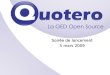 Présentation Quotero Soirée Du 5 Mars 2009