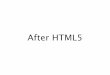 After HTML5 Mobilism 2011