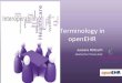 Terminology in openEHR