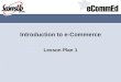 Introduction to e-Commerce Lesson Plan 1
