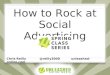 How to Rock Social Advertising!
