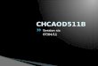 Chcaod511 b session six 070411