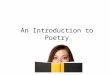 Poetry Introduction1